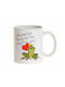 Cană Ceramică Albă 325ml