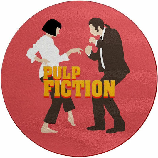 Koupakoupa Pulp Fiction Dancing Плот за рязане Стъклен Червен 30x30см 1бр