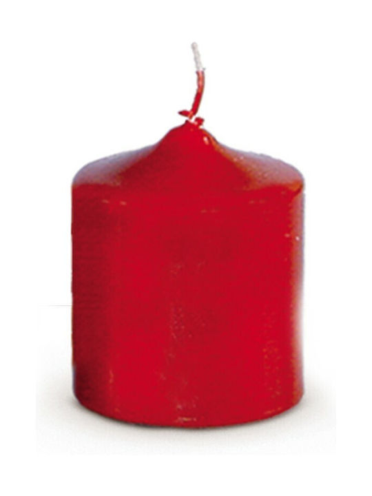 Decorative Candle Red 7x8cm 1pcs