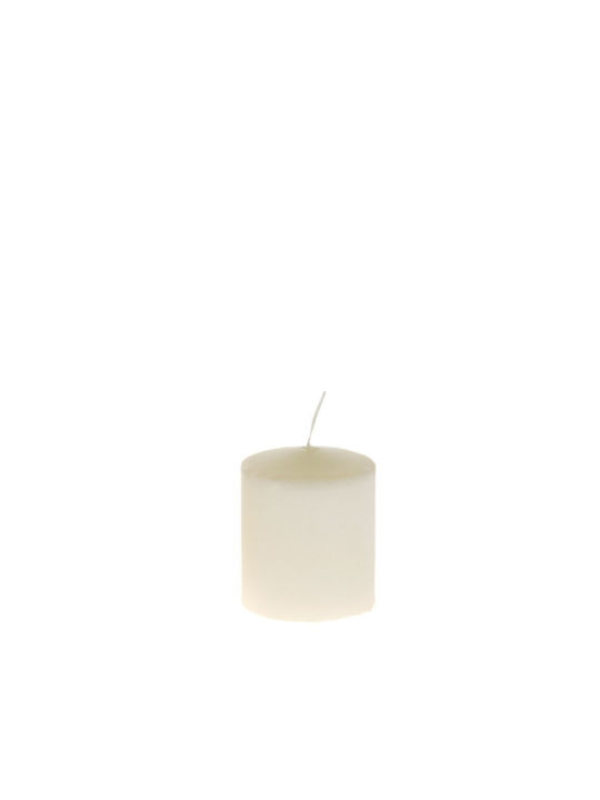 Iliadis Scented Candle Beige 5x6cm 6pcs