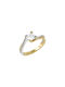 Single Stone from Gold 14K