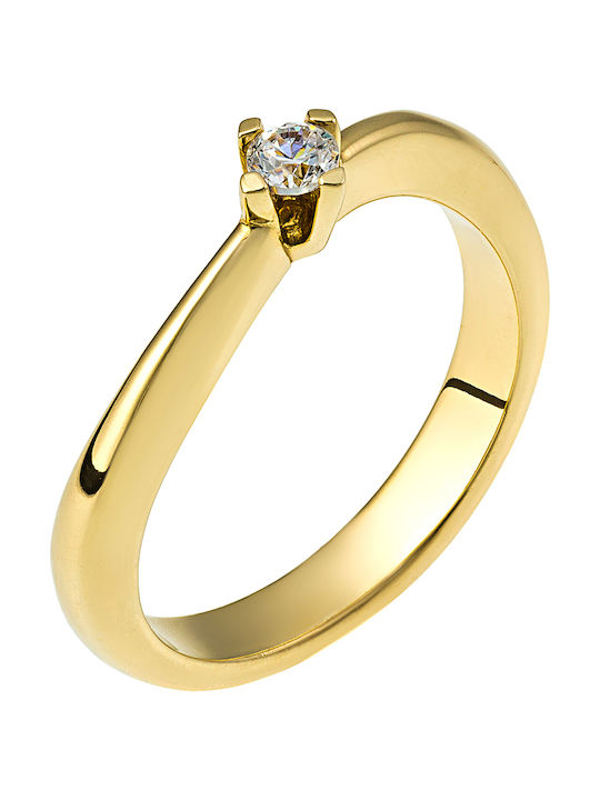 Single Stone from Gold 14K