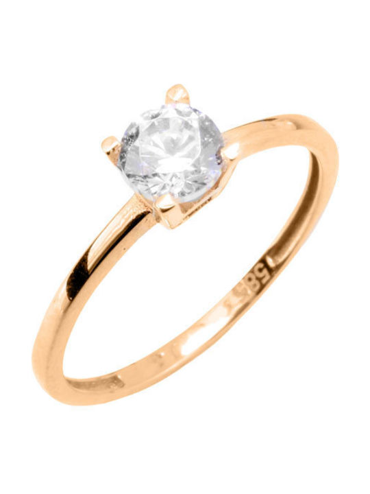 Single Stone from Gold 14K