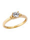 Single Stone from Gold 14K