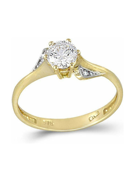 Paraxenies Single Stone from Gold 14K