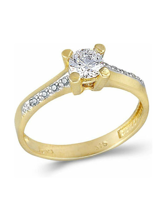 Paraxenies Single Stone from Gold 14K