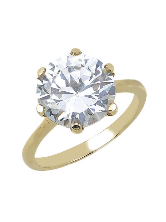 Savvidis Single Stone from Gold 14K