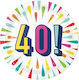 Creative Converting Birthday Platte für Party 8...