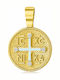 Chrilia Pendant Kids Talisman Konstantinato made of Gold 9K ME2247