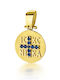 Chrilia Pendant Kids Talisman Konstantinato made of Gold 14K ME2103