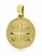 Chrilia Pendant Kids Talisman Konstantinato made of Gold 14K ME2093