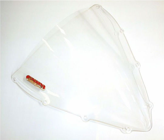 Fabbri Transparentes Visier Motorrad Solo Pista für Honda CBR 600 HR033