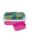 Koupakoupa Plastic Lunch Box Comic Oh Pink 18x13cm