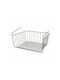Hängendes Metallregal 33,5x28x17cm Grau