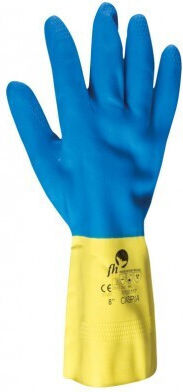 Arbeitshandschuhe Blau Latex