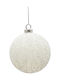 Christmas Ball Ornament White