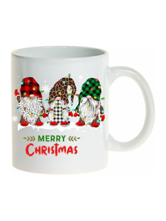 Merry Christmas Christmas Mug Ceramic 1pcs