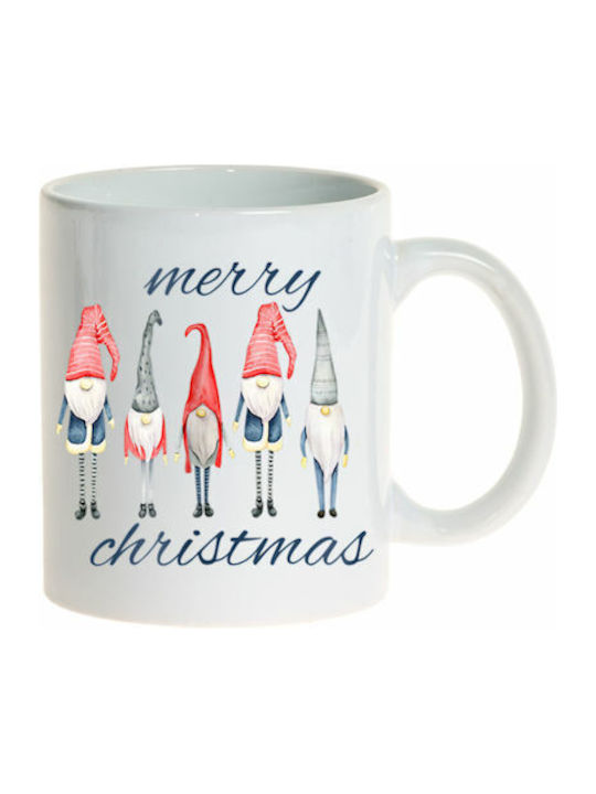 Merry Christmas Christmas Mug Ceramic 1pcs