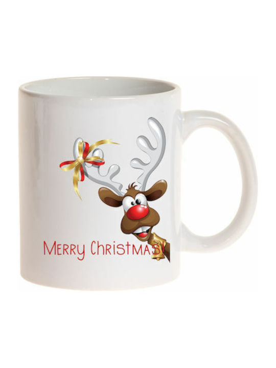 Merry Christmas Christmas Mug Ceramic 1pcs