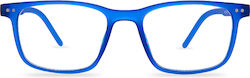 Perspectiv Perspectiv #x Men's Reading Glasses +3.00 in Blue color #X-BLUE+3.00
