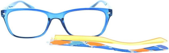Michael Pachleitner Group Women's Reading Glasses +3.50 in Turquoise color KLH186-1