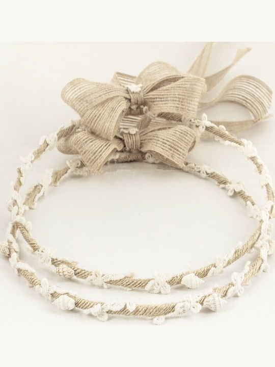 Χειροποίητα Στέφανα Γάμου Canvas Lace Shell