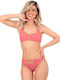 Set Bikini Μπουστάκι Ροζ