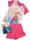 Disney Pijama pentru copii De vară Fuchsia Frozen