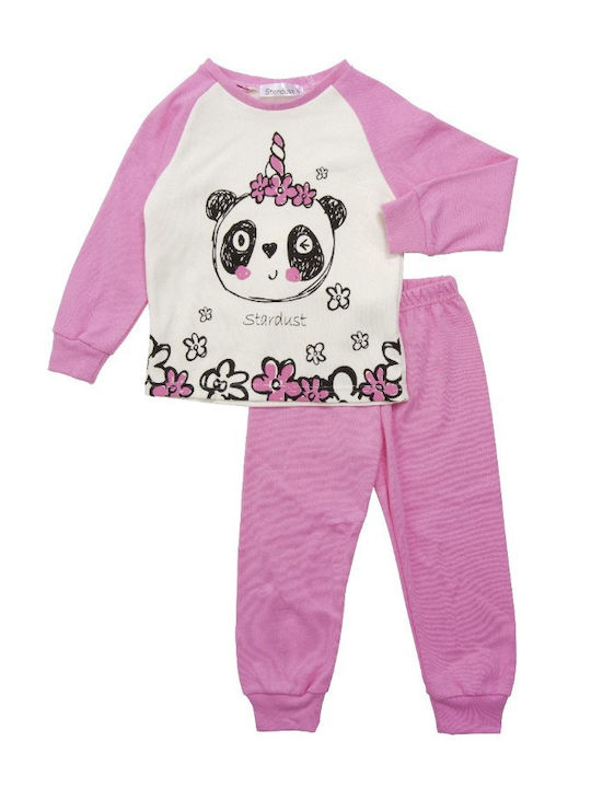 Frenzy Kids Pajamas Winter Pink