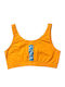 Frauen Sport-BHs Sport-BH Gelb