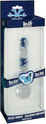 ToyJoy Glass Πρωκτική Σφήνα Διάφανη 16cm