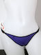 Thong Purpl Lame Γυναικείο Sexy String Μωβ