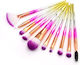 Professional Set with Makeup Brushes made of Synthetic Hair 10pcs