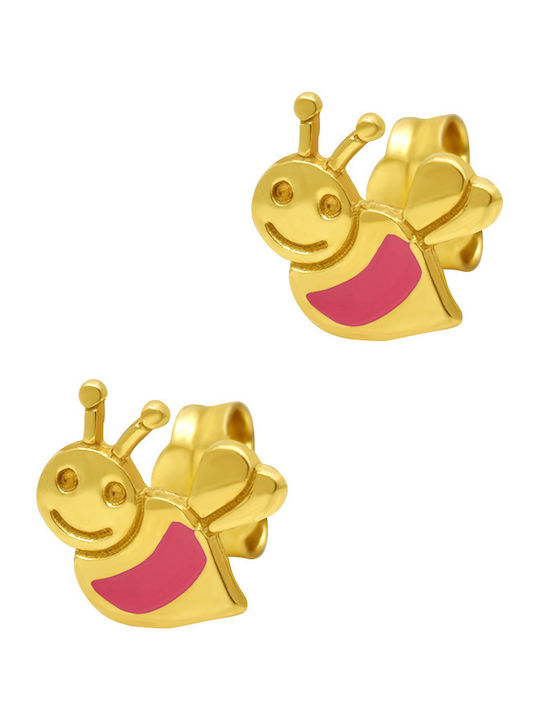 Goldjewels Kids Earrings Studs from Gold 9K