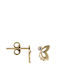 Kids Earrings Studs Butterflies made of Gold 14K