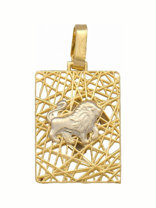 Kids Pendant Zodiac Sign in 14K Gold