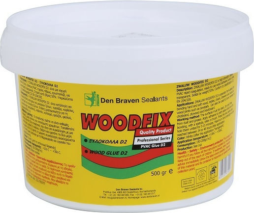 Bostik Den Braven Woodfix D2 Спрей Дървено лепило 1кг 1бр