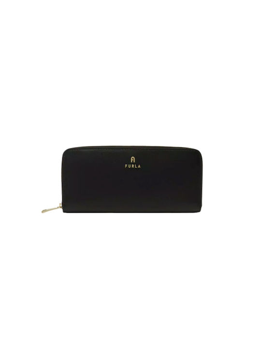 Furla Camelia Xl Large Leather Women's Wallet Black