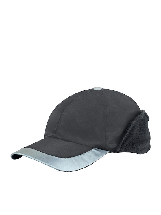 Brims and Trims Υφασμάτινo Ανδρικό Καπέλο Γκρι