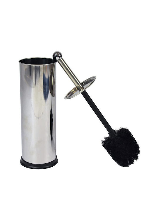 Metallic Toilet Brush Silver