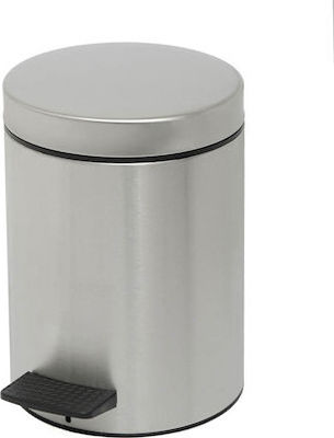 Inox Badezimmer Mülleimer 5Es Silber