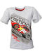Kids' T-shirt Gray Cars