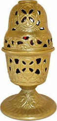 Home Heart Candelabru Metalic Aur 8.5x8.5x17.5ε...