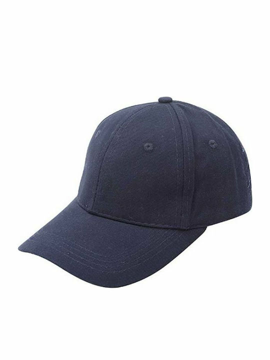 Kinderhut Jockey Stoff Marineblau