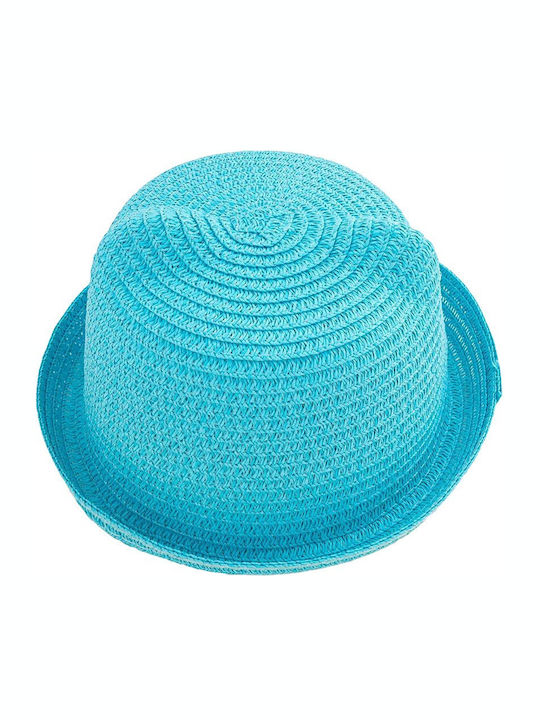 Babykids Palarie Copii Fedora Albastru Deschis