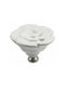 Rei Rei E 525 Knob Furniture made of Porcelain in White Color D52mm E-525-52-WHITE 1pcs