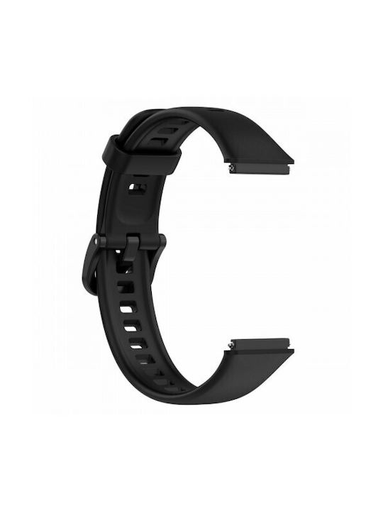Pro Λουράκι Σιλικόνης Μαύρο (Xiaomi Smart Band 7 Pro)