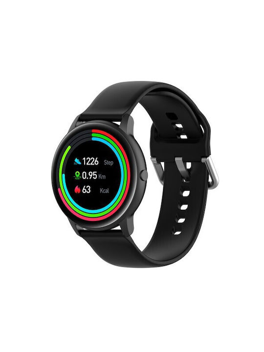 Size Large Armband Silikon Schwarz (Amazfit Stratos 2s/3)