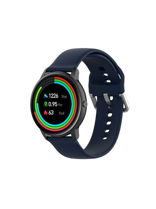 Каишка Силикон Син (Amazfit GTR 3 / GTR 3 Pro - Амазфит GTR 3 / GTR 3 Pro)