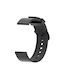 Buckle Λουράκι Σιλικόνης Μαύρο (Amazfit GTS 2e)
